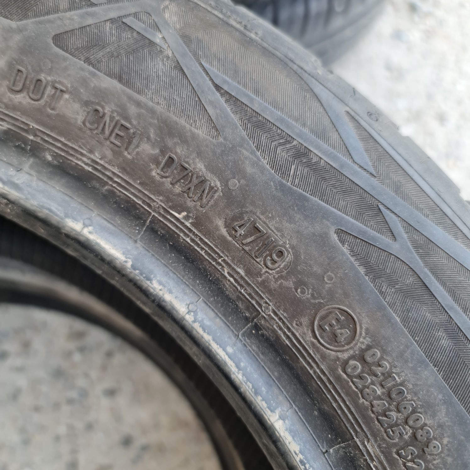 2x 205/55/17 CONTINENTAL 6.5MM 2019 Stare impecabila