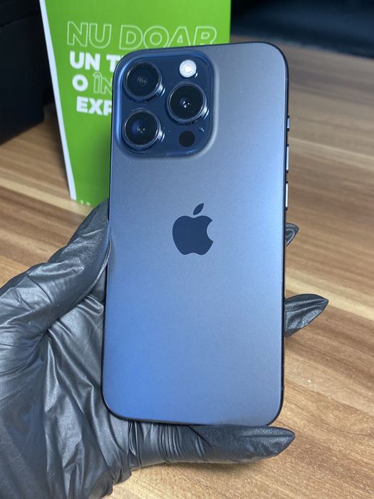 iPhone 15 Pro • 128 GB • Blue Titanium