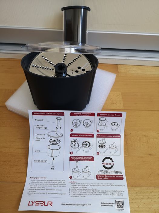 Accesorii robot bucatarie blender cuter Lysbur noi