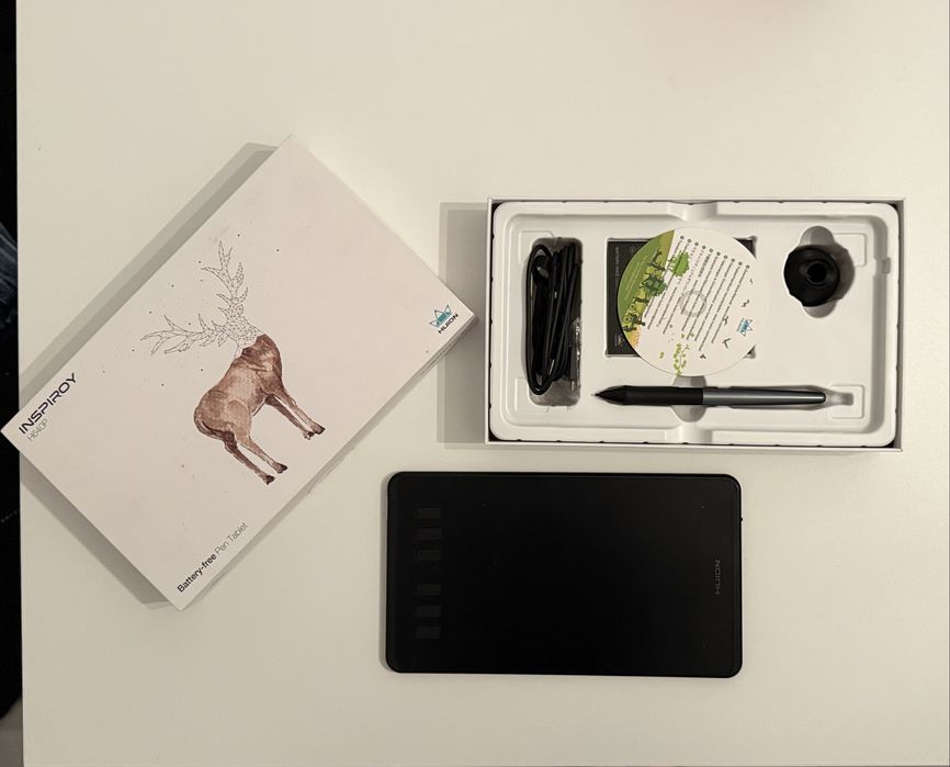 графичен таблет huion inspiroy h640p