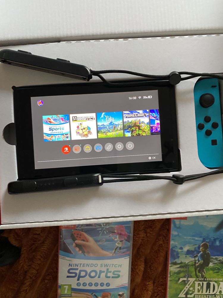 Nintendo Switch 64G с ИГРИ