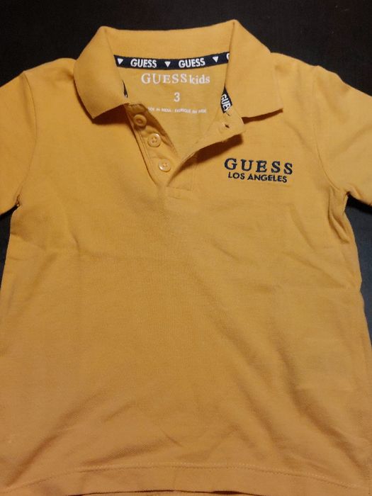 GUESS - Tricou galben copii 3 ani!