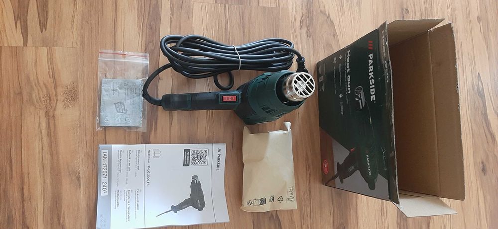 Suflantă (feon) de aer cald PARKSIDE PHLG 2000W F5-5 lei transportul