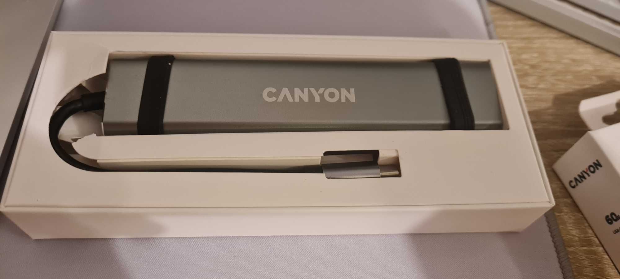 USB хъб canyon(докинг станция)