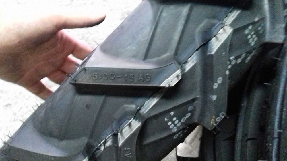 anvelope Noi motoagricola 5.00-15 cauciucuri rezistente tractor