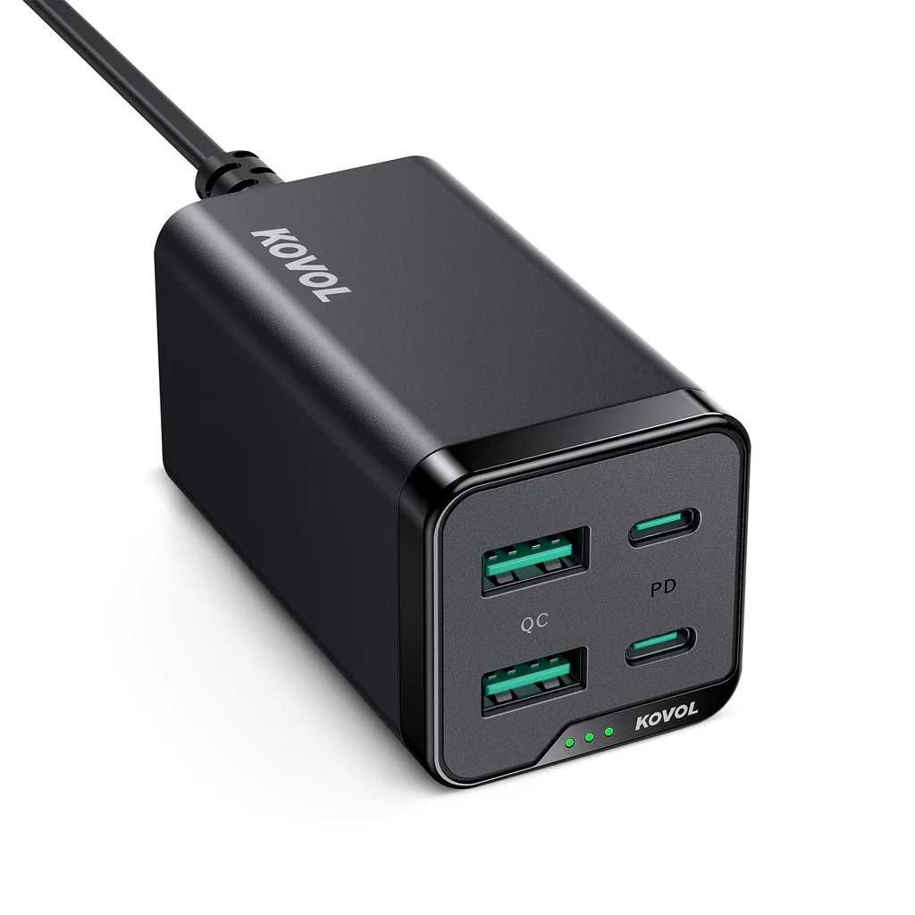 Incarcator Statie USB C 4 Port 65W PD KOVOL