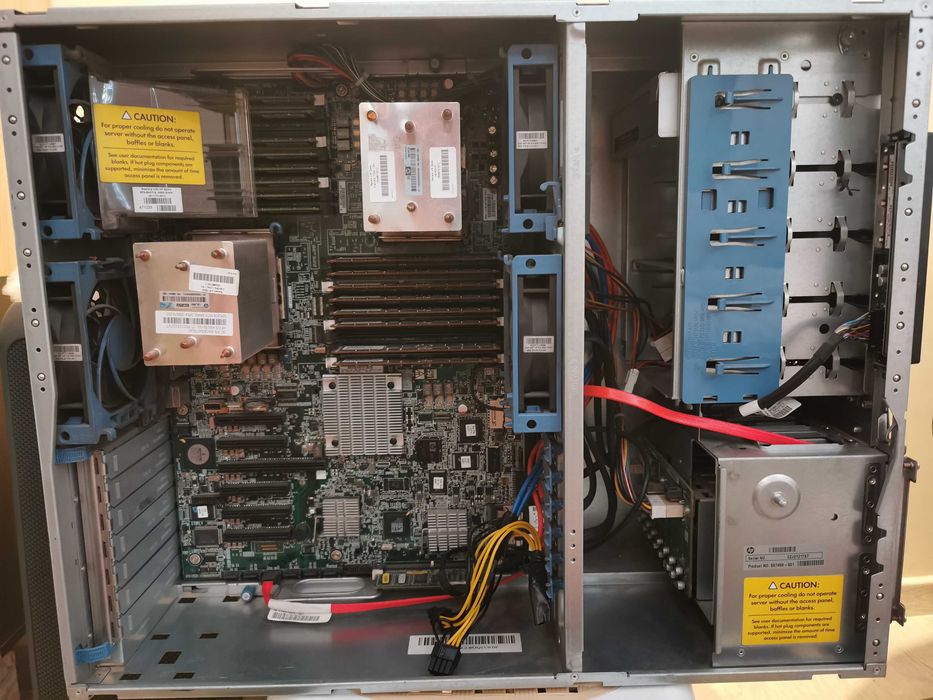 Двупроцесорен сървър HP ProLiant ML350 G6, 3.06GHz, 128GB RAM-6 канала