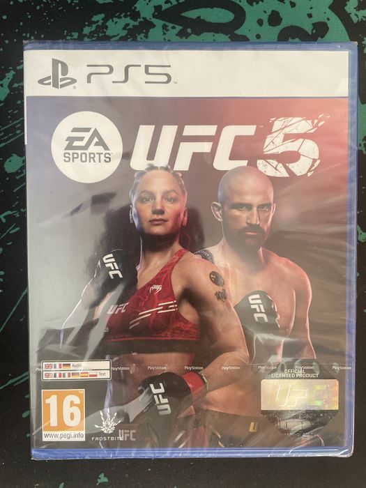 UFC 5 ps5 новый не открытый