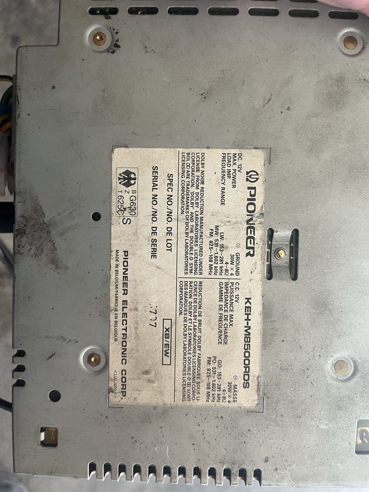 Pioneer keh -m8500rds