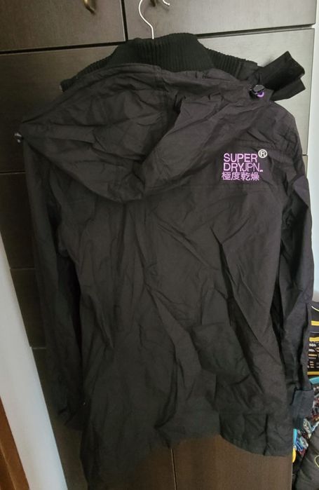 Jacheta  superdry bonus geaca neagra