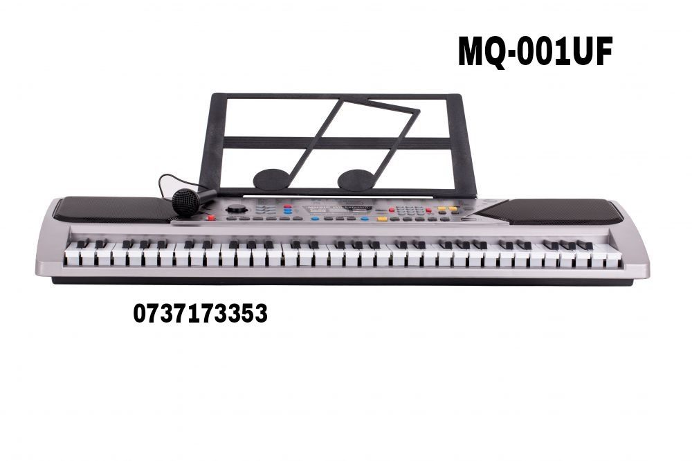 Orga electronica MQ-001UF USB 61 clape Microfon 100 ritmuri 100 tonuri