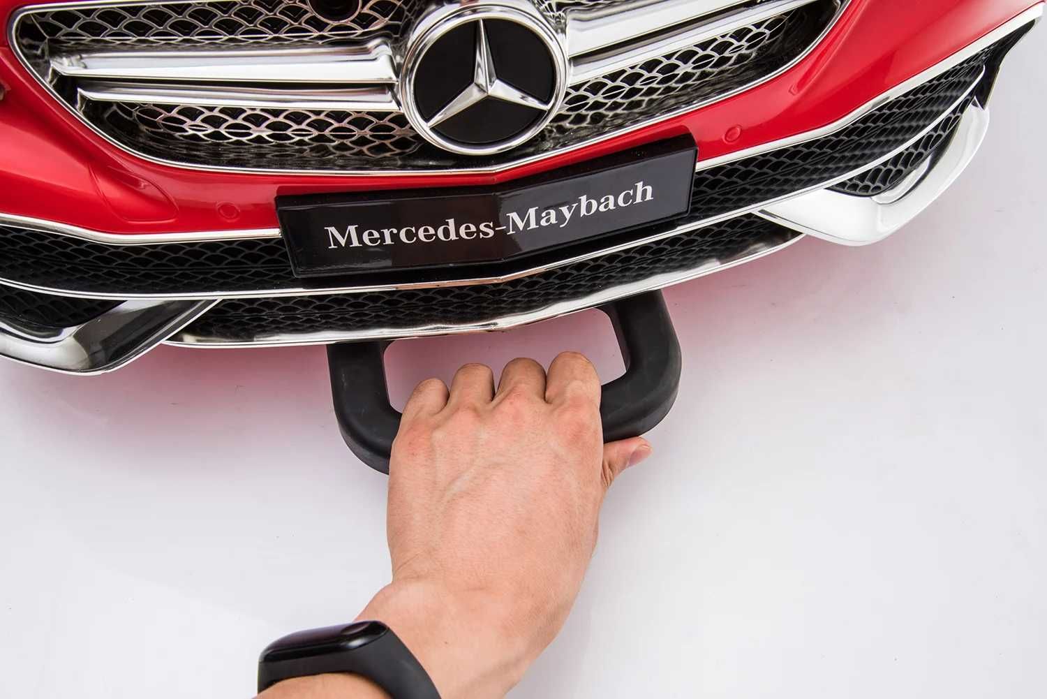 Masinuta electrica copii 1-6 ani Mercedes Maybach S650 R. Moi Alb