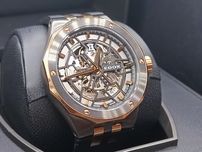 Луксозен мъжки часовник Edox Skeleton Auromatic