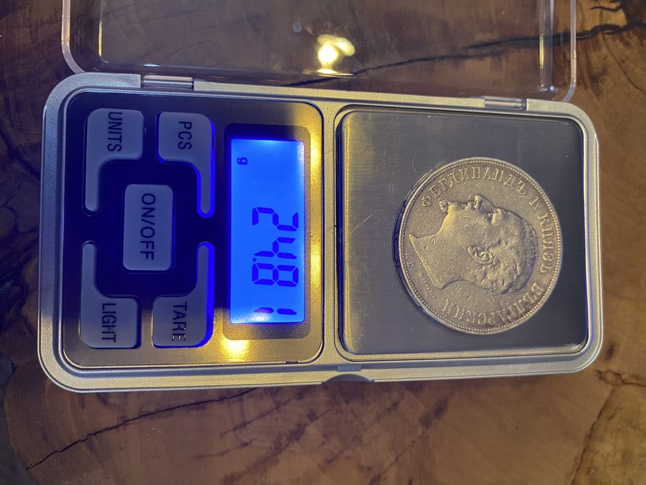 5 лева 1892г Фердинанд