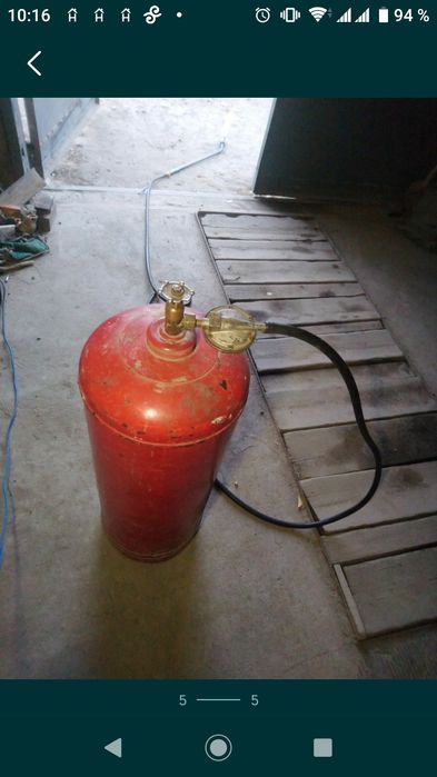 3000/день.Горелка с длинной ручкой, газовая с баллоном и шлангом