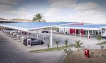 Statie de incarcare masini electrice realizam structura metalica