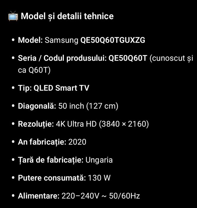 3 TV Samsung 1 Horizon defecte
