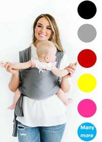 Нов летен ултратънък еластичен слинг за новородено бебе - цветове