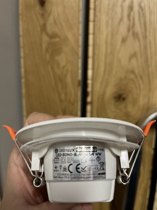 LED Лампа за вграждане в баня BONO LED/5W/230V 3000K IP65 бял