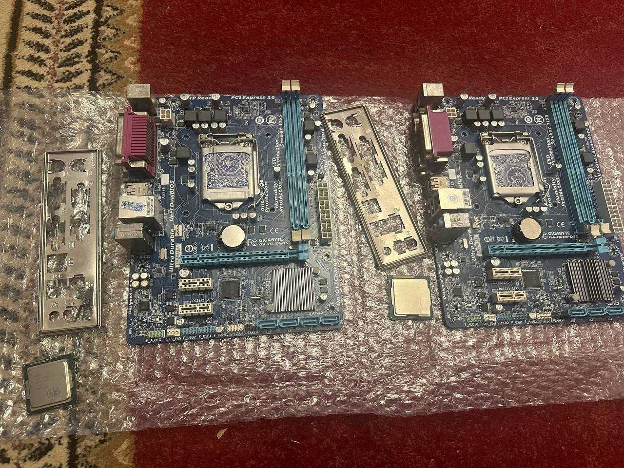 Игровой комплект Gigabyte H61 + e3 1230v2 ( I7 3770)
