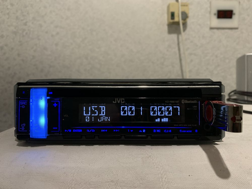 Авто Cd JVC Bluetooth
