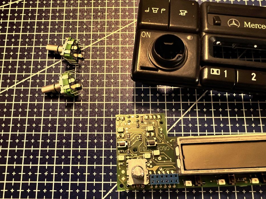 Reparatie Buton Volum Casetofon Becker Mercedes Benz