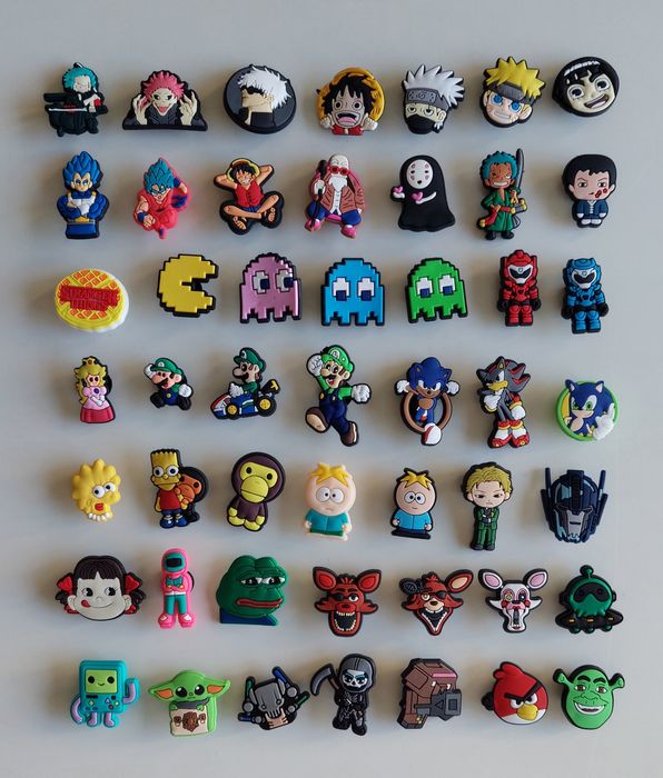 Значки за Crocs JIBBITZ Аксесоари за Crocs с Анимационни геори