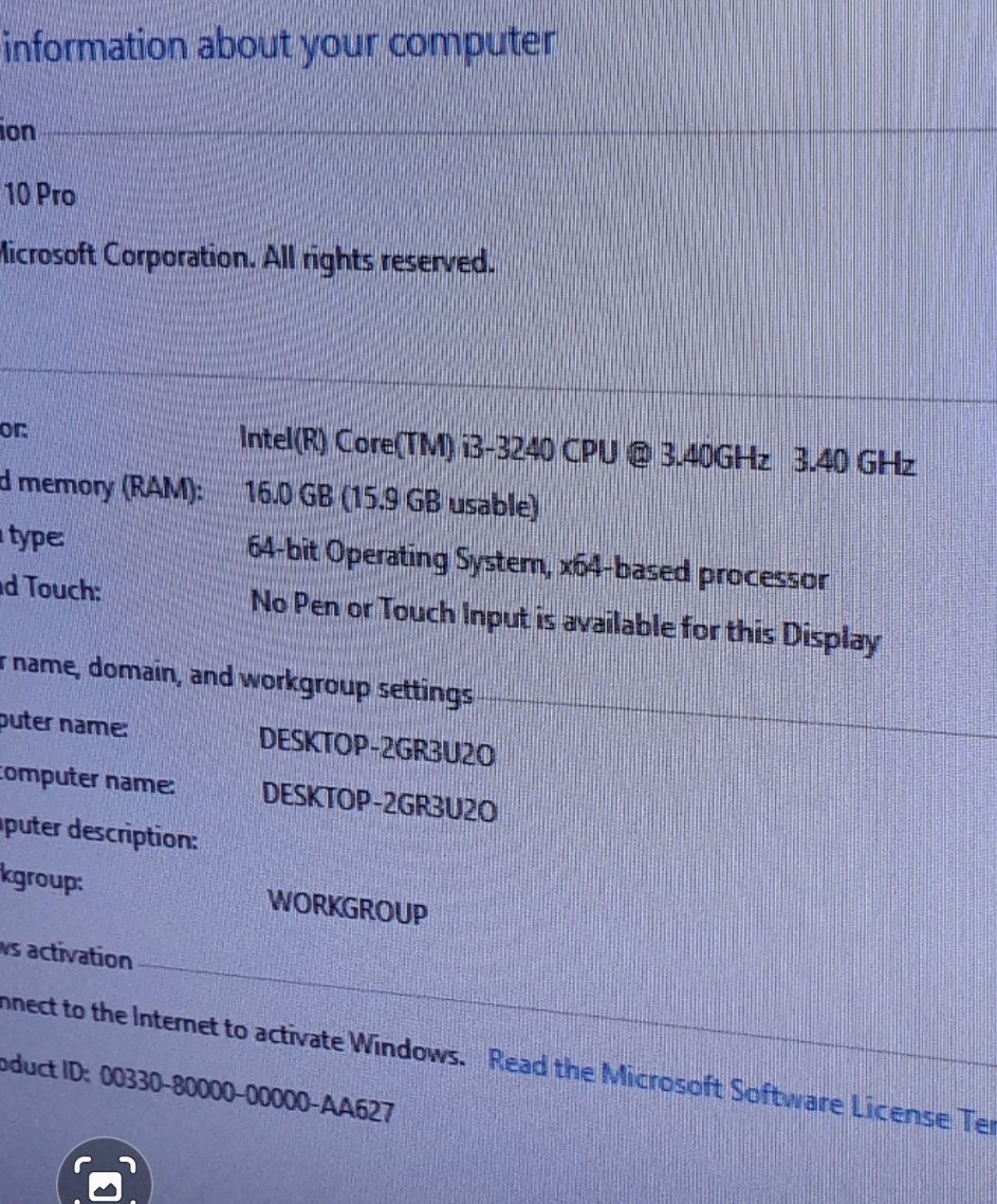 Dell i3 Optiplex 7010. 3400.Mhz
