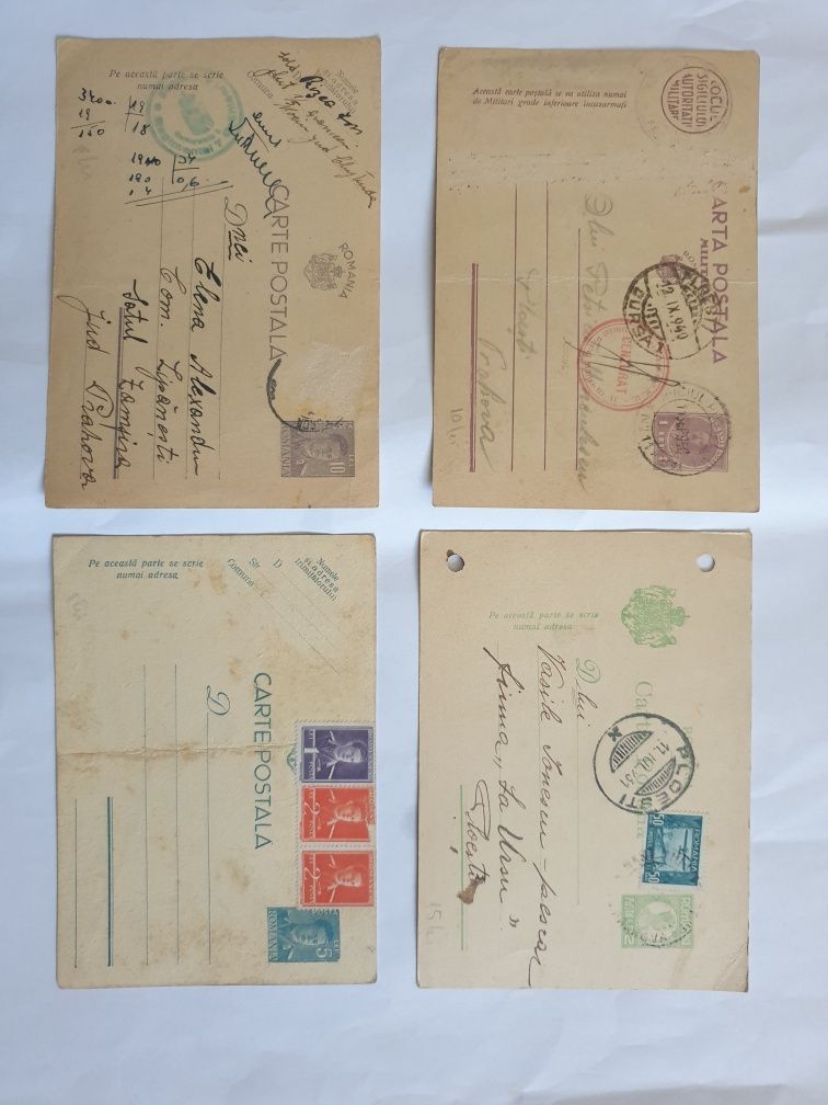 Lot 11 Carti Postale M. Românești la pret de una 1942-1944