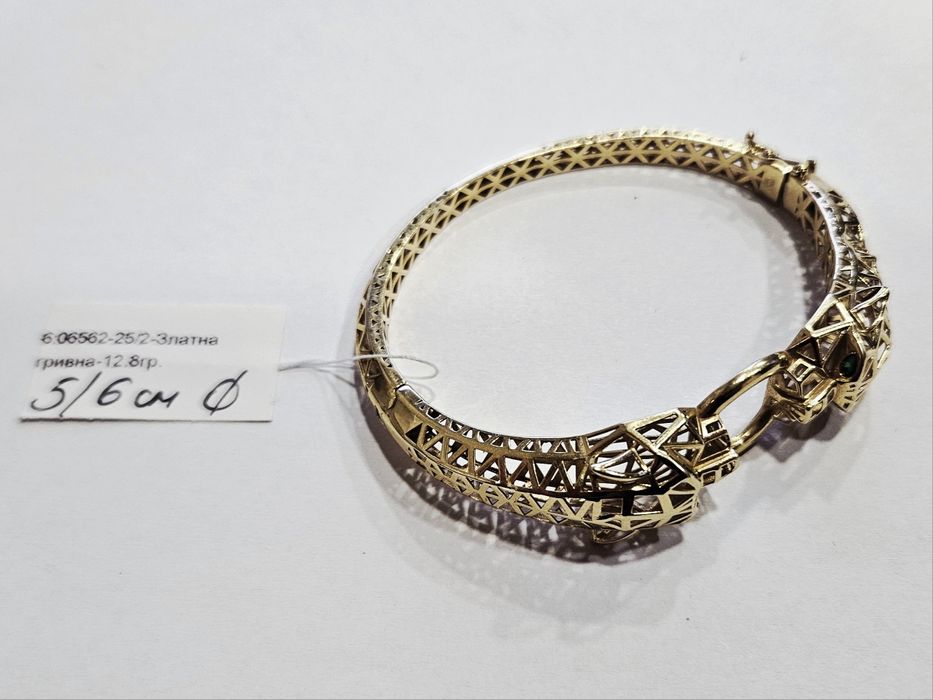 Златна гривна 12.8гр  06562-25/2