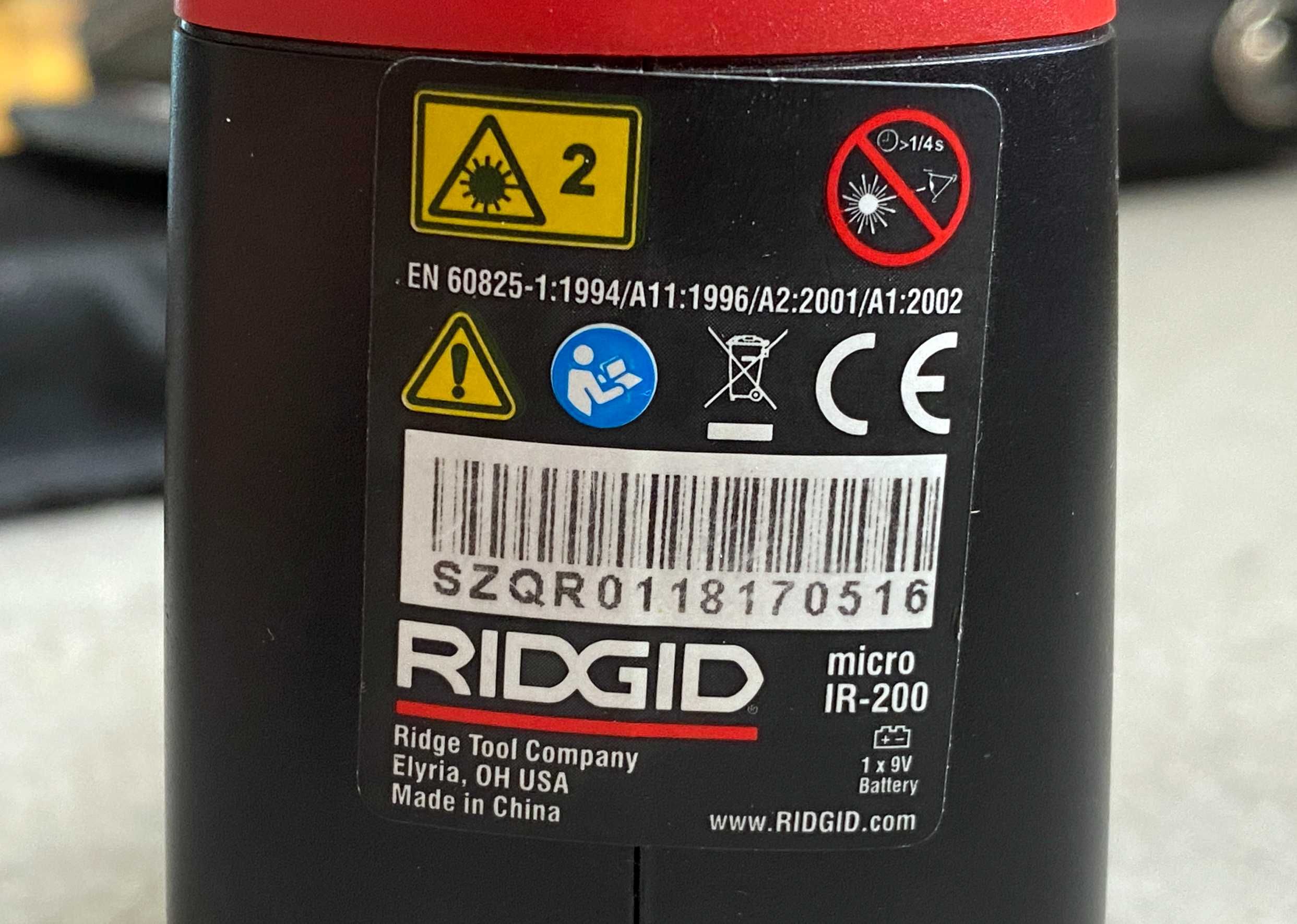 Termometru cu infrarosu fara contact Ridgid Micro IR-200 - profesional