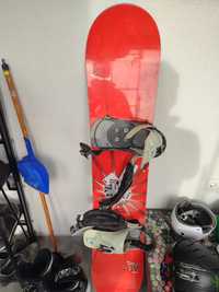 Placa Snowboard cu legaturi 156 cm