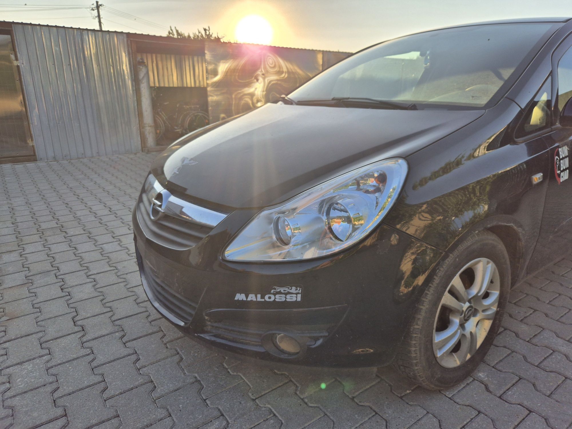 Pachet bara fata / faruri / trager opel corsa d
