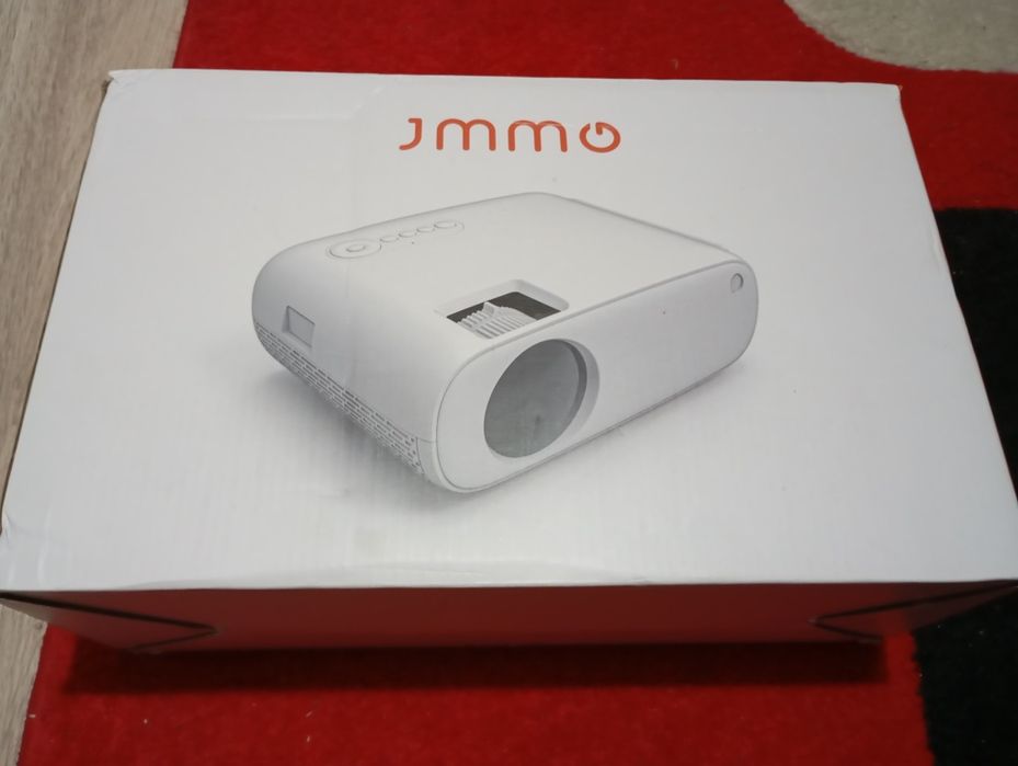 JMMO Projector,Wireless Wi-Fi Projector,Portable Projector With FullHD