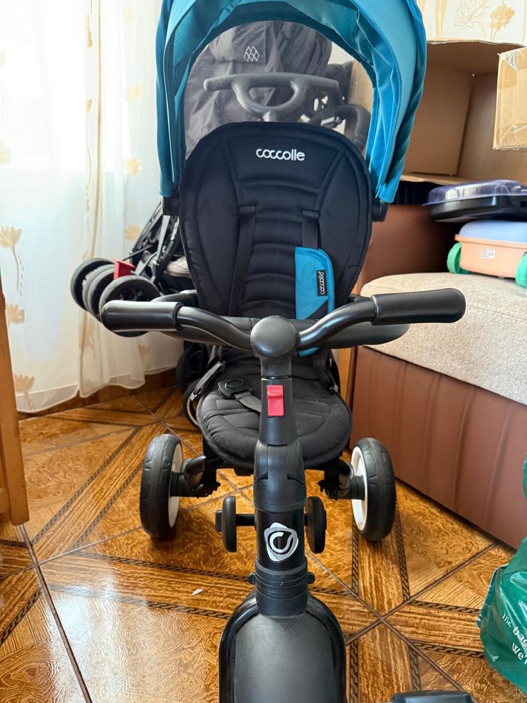 Vând tricicletă ultra pliabilă Coccolle. Folosit foarte puțin.