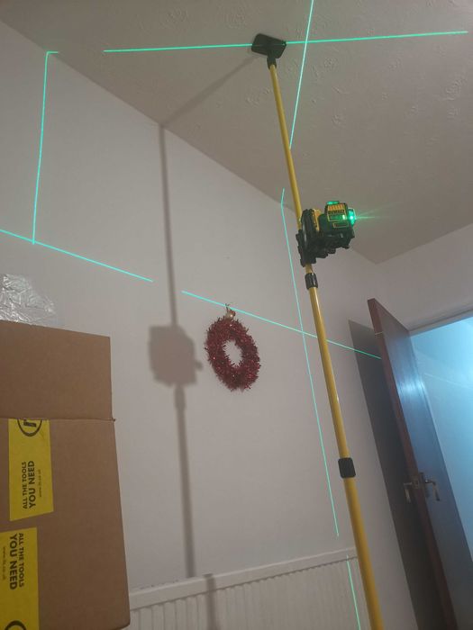 Nivela laser 360 de grade, autonivelare 3D cu telescop 2,8metri