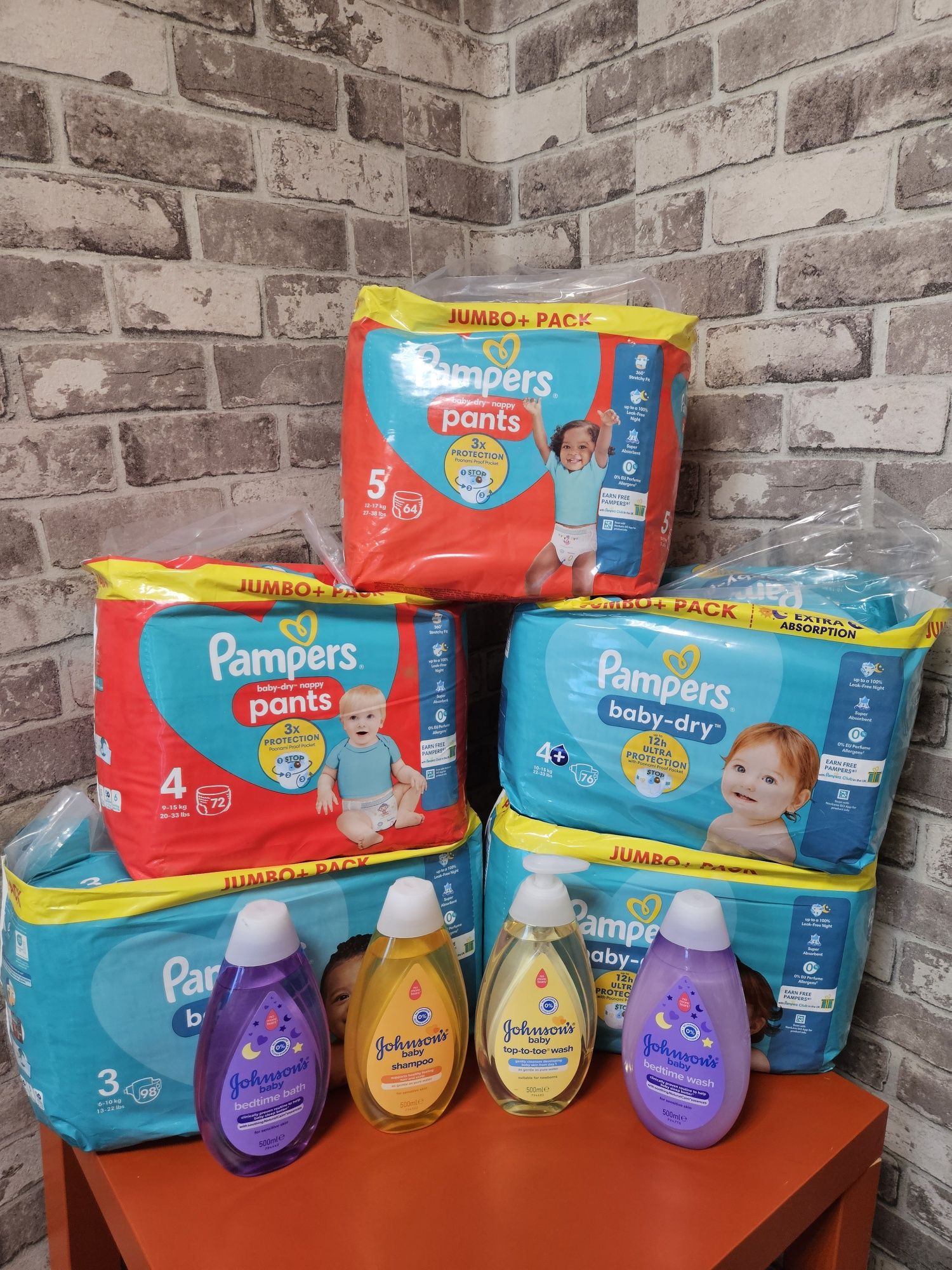 ПРОМОЦИЯ на Pampers baby dry, pants  и Premium protection Ирландия