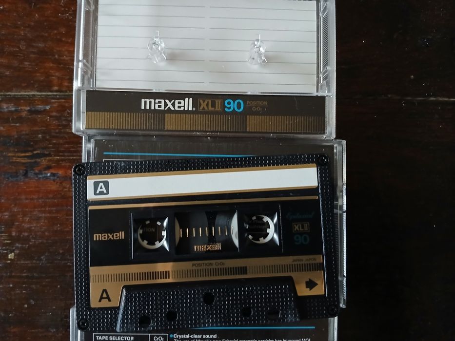 Lot de casete Maxell XLII Epitaxial 90min Made in Japan