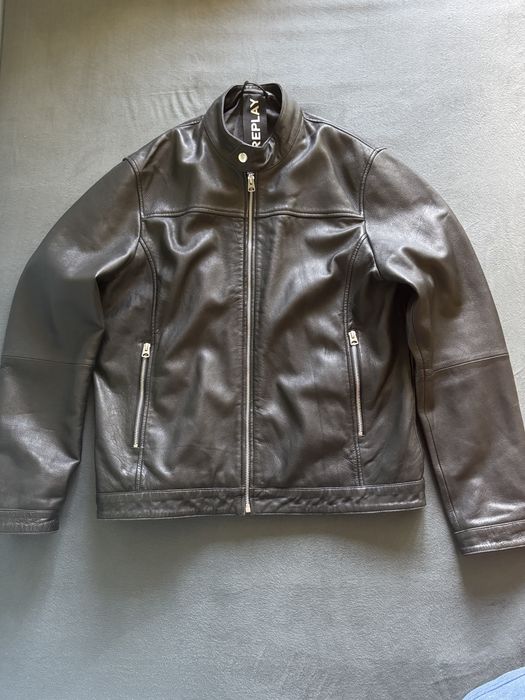 Мъжко кожено яке REPLAY