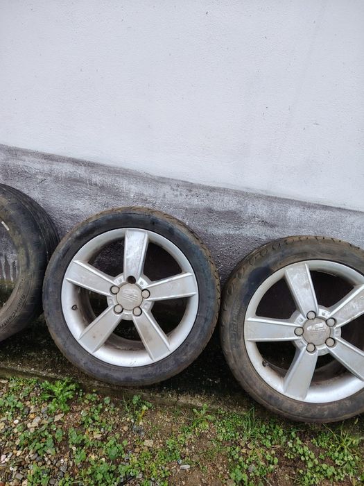 Jante de Seat Leon pe 17" cu tot cu cauciucuri de vară