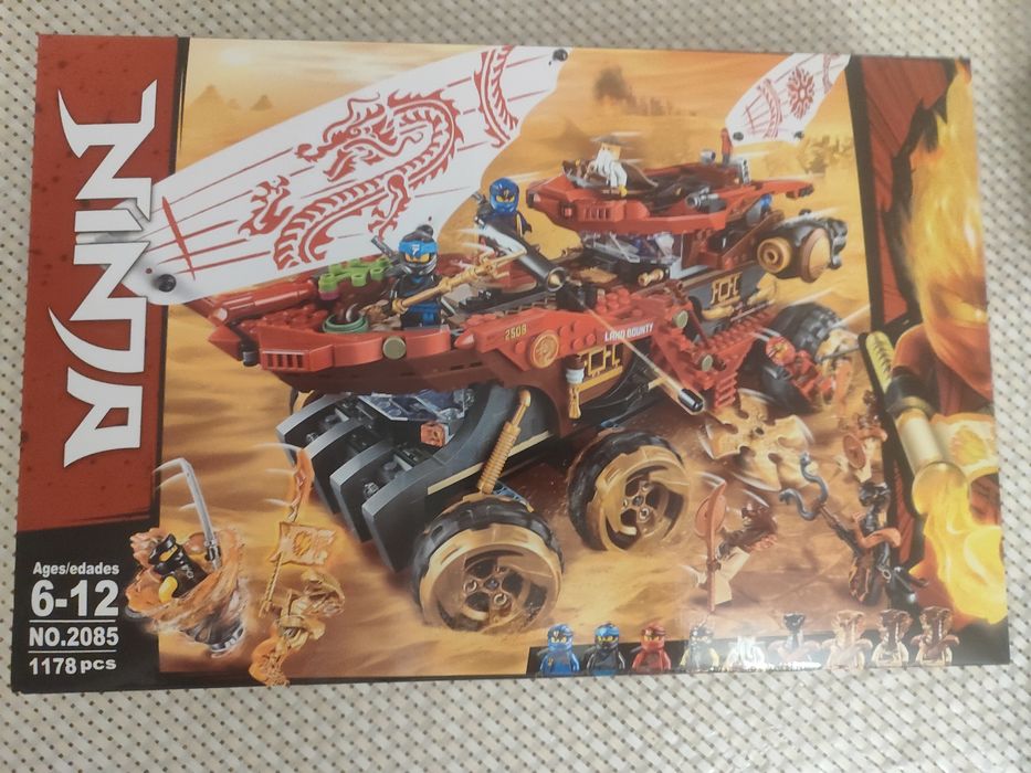 Большой НАБОР Конструктор NINJA для будущих изобретателей