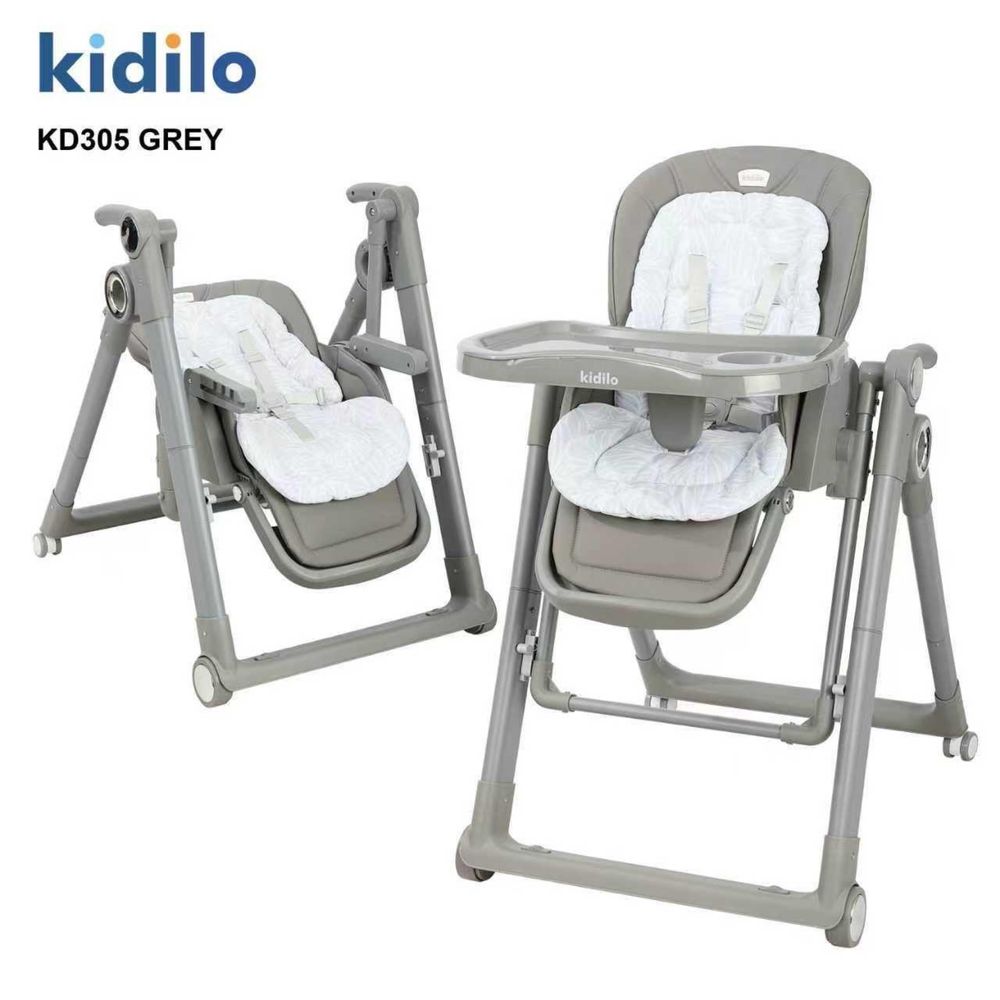 Стульчик для кормления kidilo превращается в качели 2в1 стол +доставка