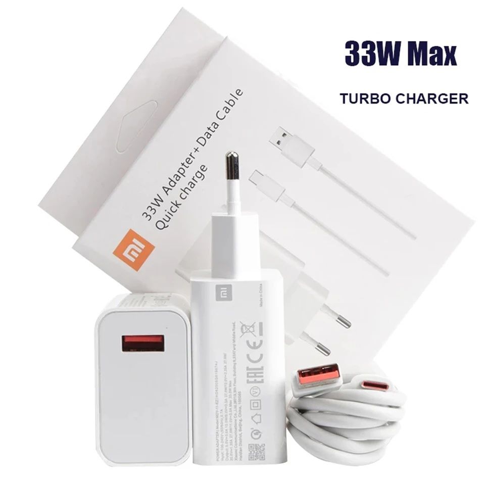 Set încărcător super fast charger 33w,cu cablu de date type C inclus