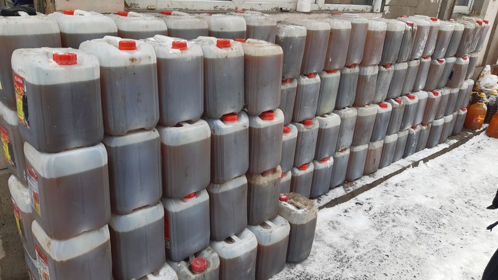 Приём отработанное пищевое растительное фритюрное масло