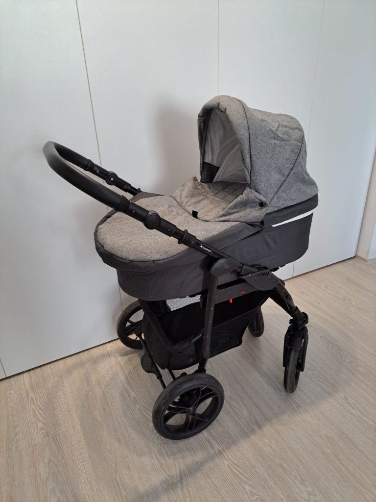 Krausman - Carucior 3 in 1 Combi Dark Grey