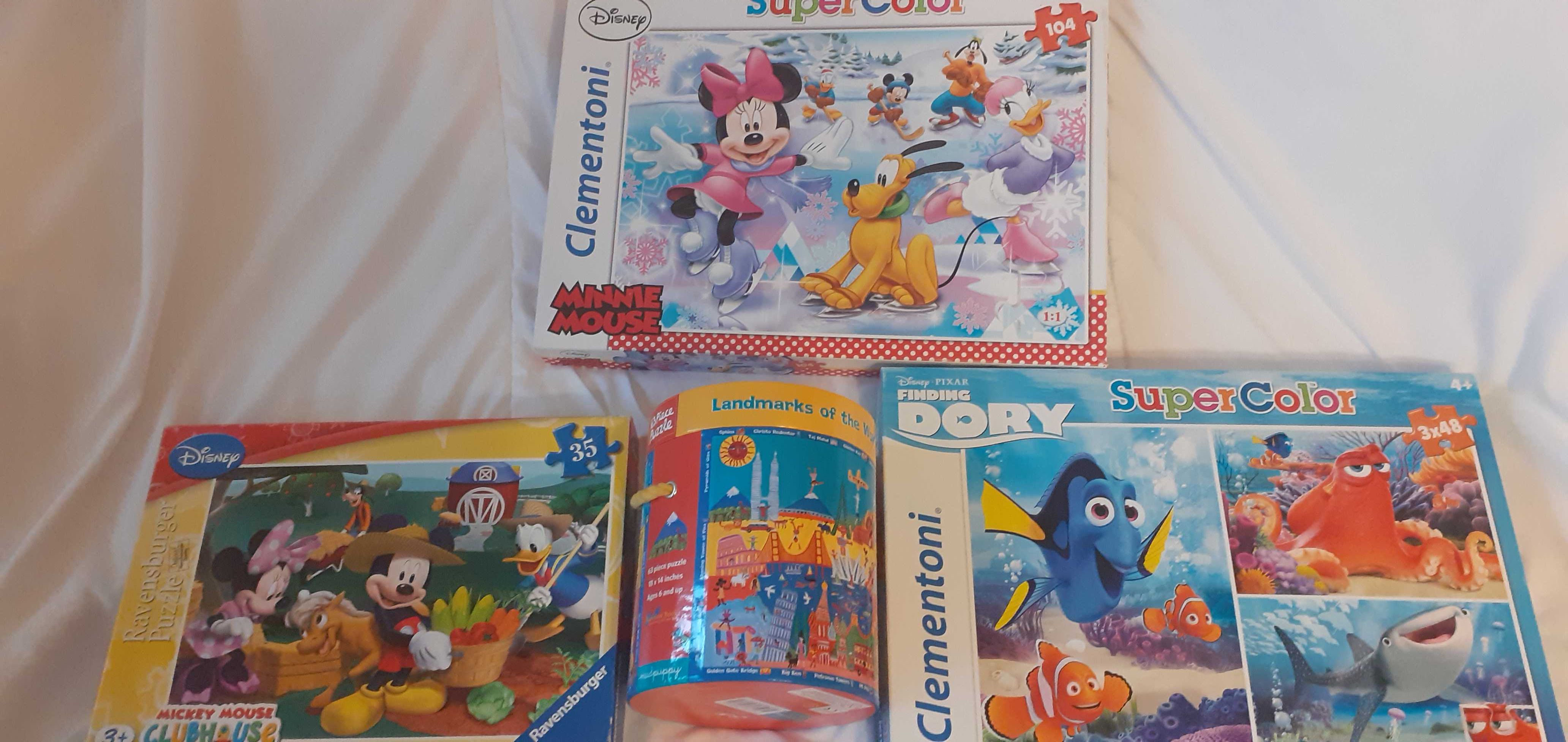 Clementoni, Ravensburger и др.-цена от 7до 10 лв