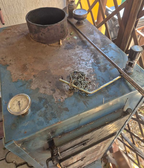 Cazan incalzire centrala pe lemn si carbune