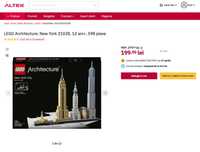 Lego Architecture: New York 21028, 598 piese