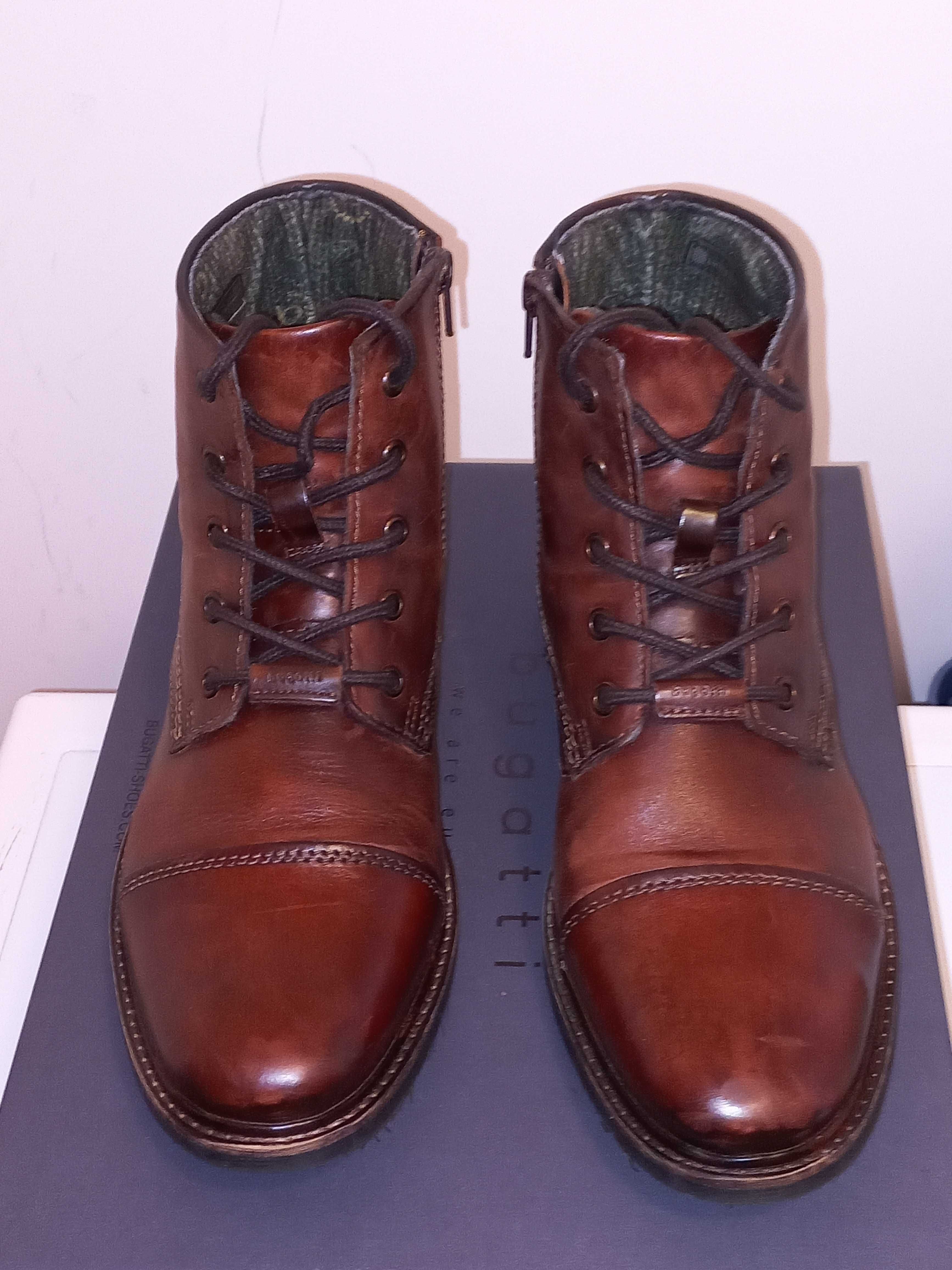 Bugatti boots - dark brown - 41 number