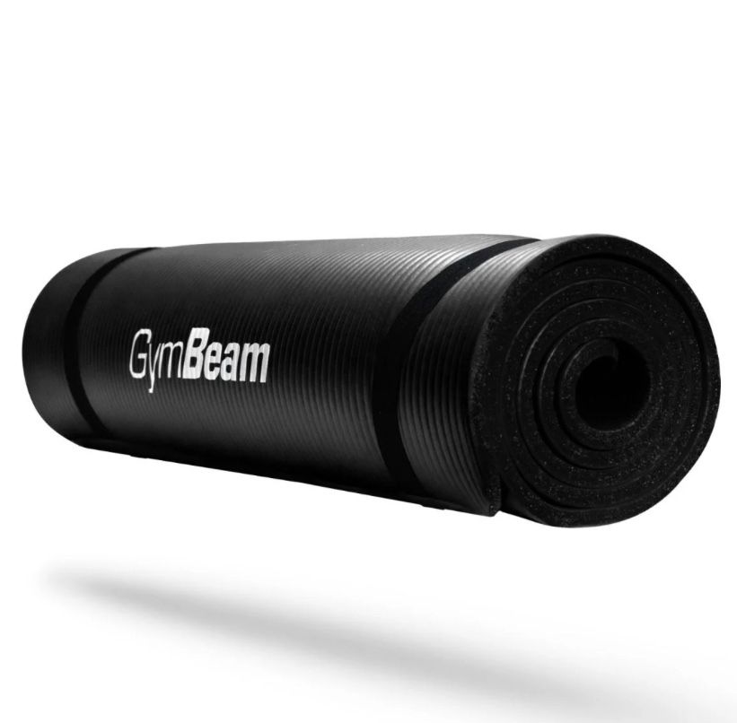 Saltea Yoga Mat Black - GymBeam